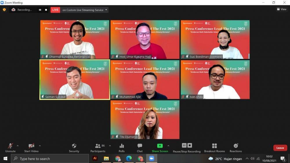 Para Pemimpin di Indonesia Tampil di Festival Virtual Bahas COVID-19