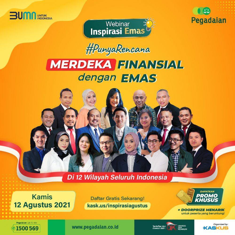 Webinar Inspirasi Emas dari Pegadaian (Dok. Pegadaian)
