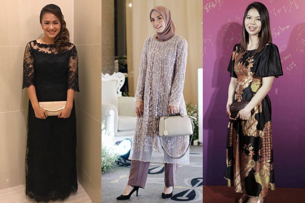 12 Style Kondangan ala Atlet Badminton, Gayanya Bikin Pangling!