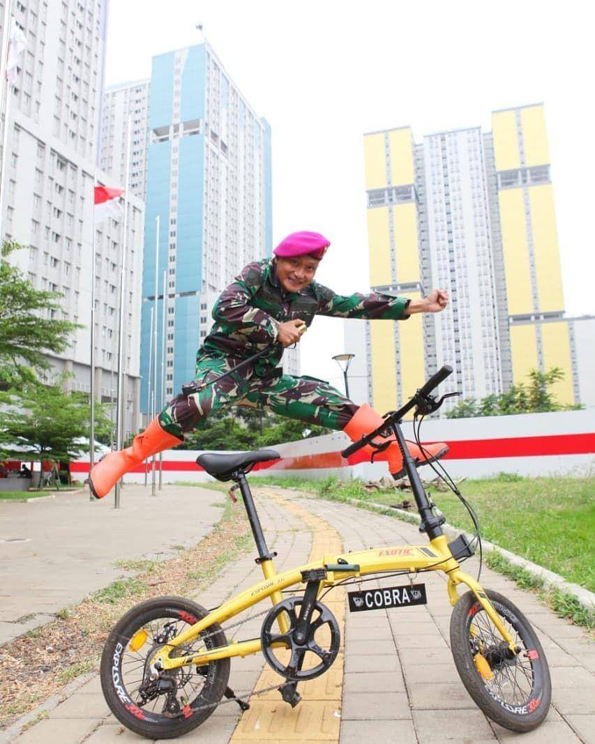 Komandan Lapangan di Rumah Sakit Darurat COVID-19 (RSDC) Wisma Atlet, Kemayoran Letkol Laut drg. Muh Arifin. (instagram.com/arifin_orthodontist)