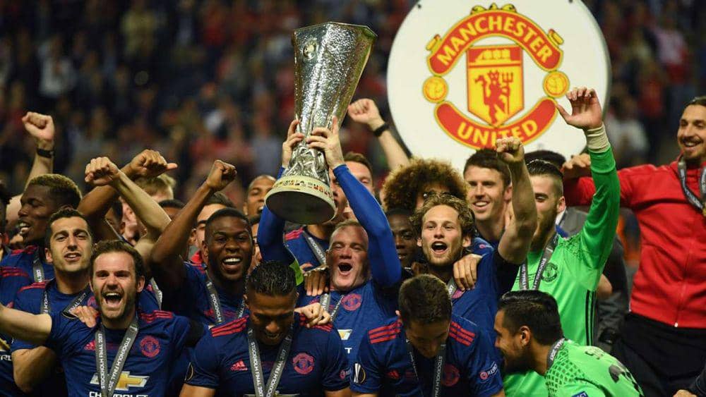 Manchester United juara Europa League 2016/17. (goal.com)