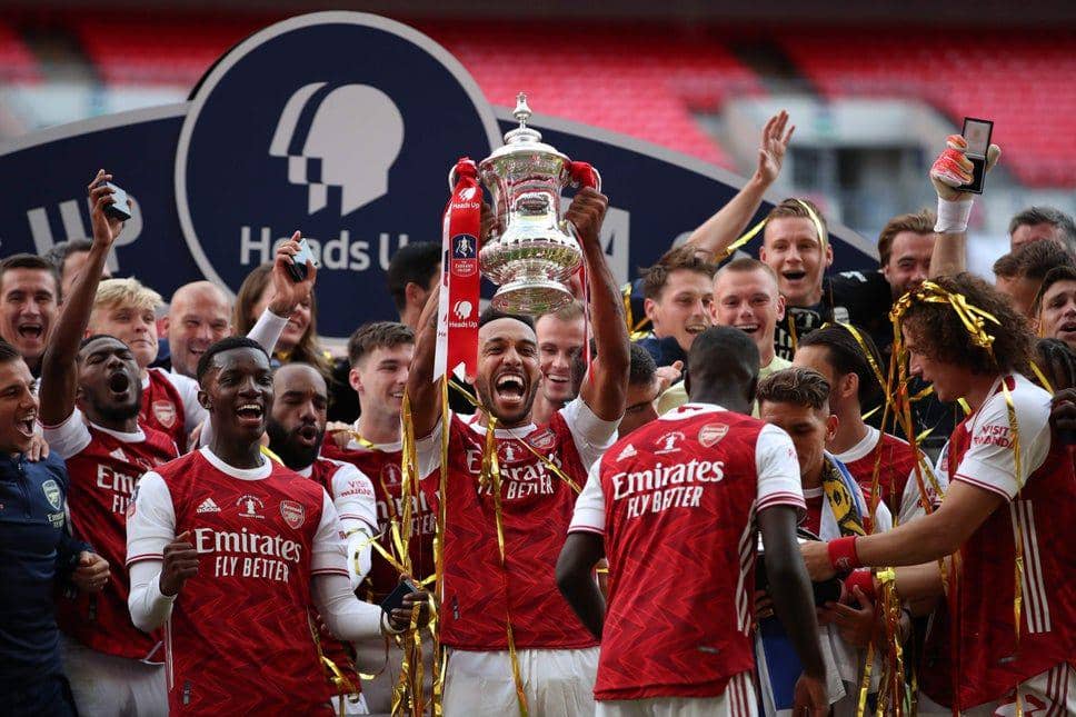 Arsenal juara Piala FA 2019/20. (standard.co.uk)