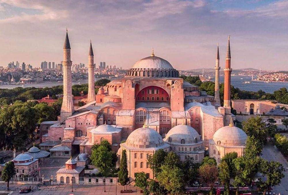 potret Masjid Hagia Sophia (Instagram.com/thehagiasophiagrandmosque)