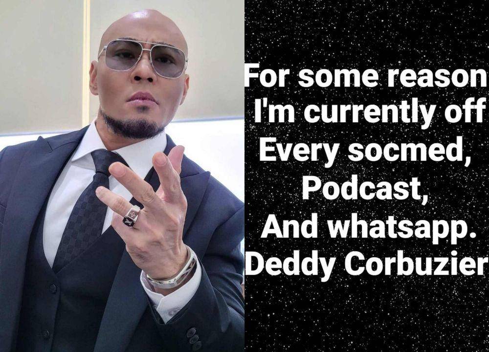 Deddy Corbuzier (Instagram.com/mastercorbuzier/)