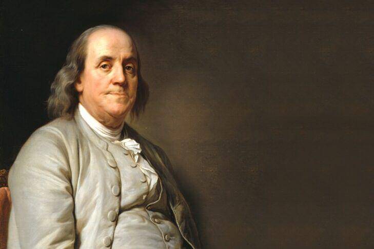 lukisan Benjamin Franklin (jewishboston.com)