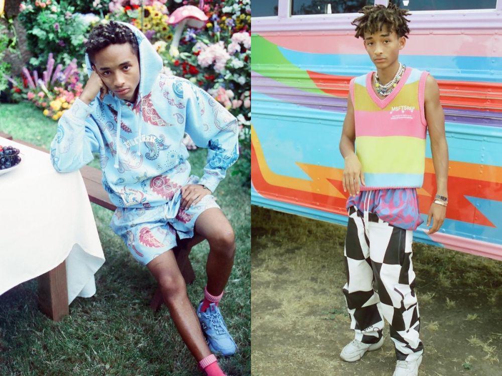 10 Potret OOTD Trendi ala Jaden Smith, Hypebeast Parah!