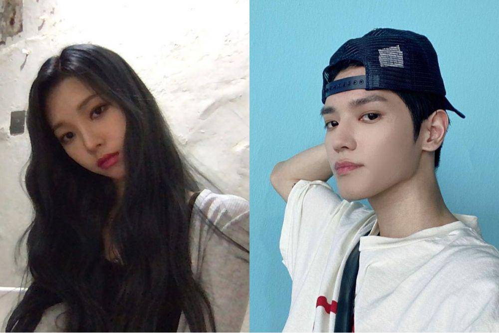 Karina aespa dan Taeyong NCT (instagram.com/aespa_official | instagram.com/taeoxo_nct)