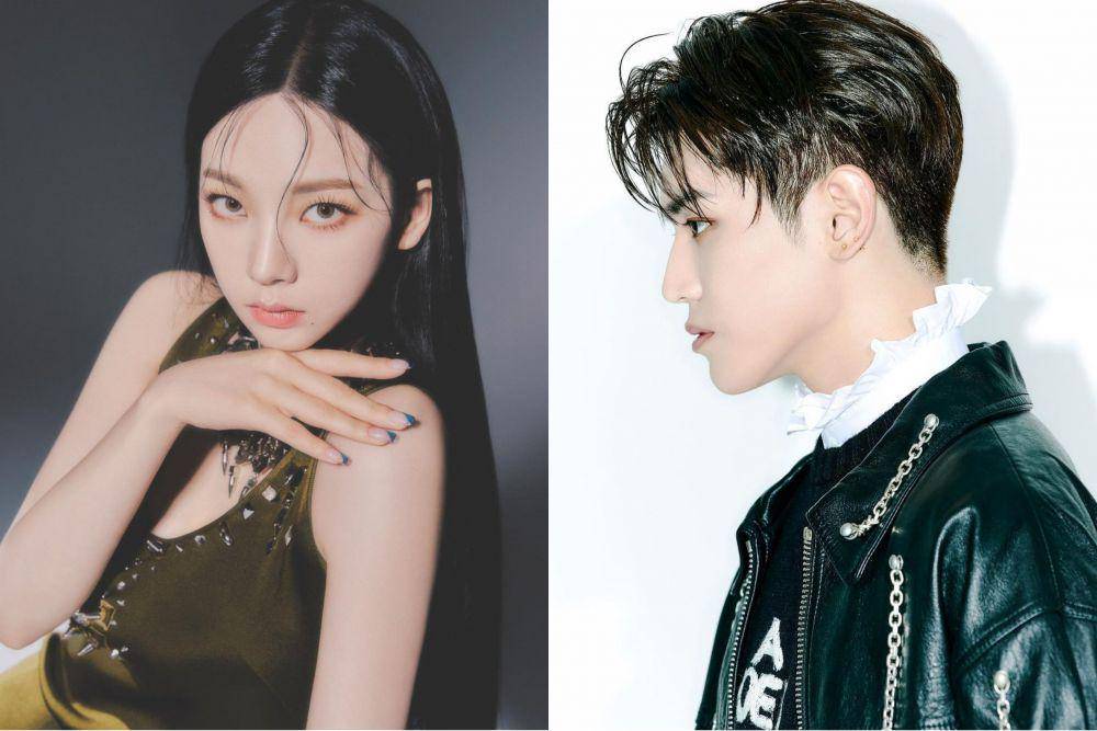 Karina aespa dan Taeyong NCT (instagram.com/aespa_official | instagram.com/taeoxo_nct)