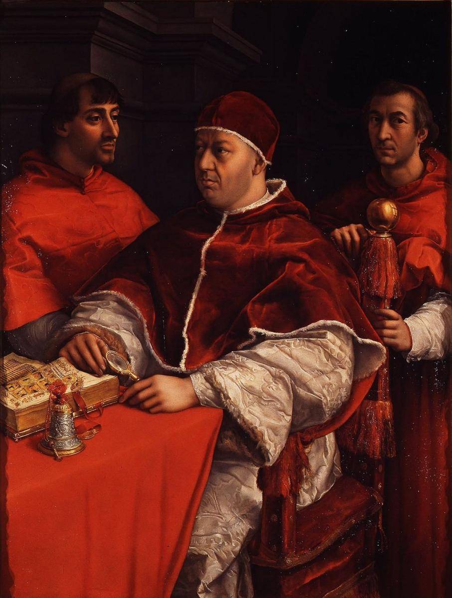 Portrait of Pope Leo X. (wikioo.org)