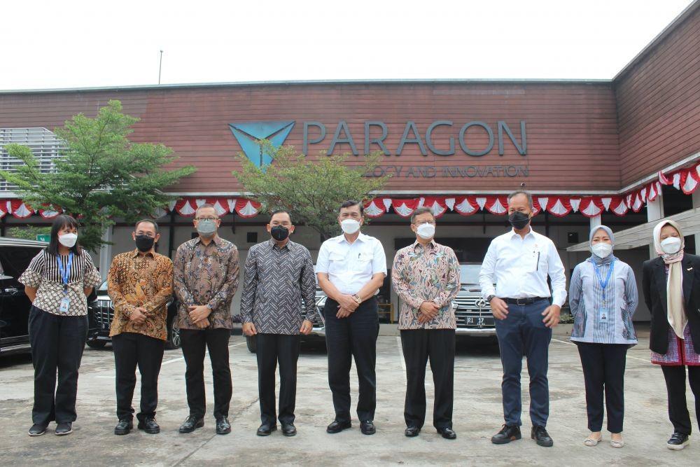3 Menteri Beri Apresiasi Pabrik Paragon sebagai Contoh Prokes Nasional