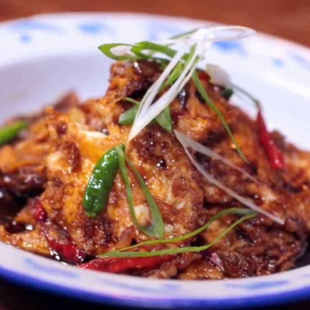 potret hidangan telur ceplok kecap (Instagram.com/masaktv)