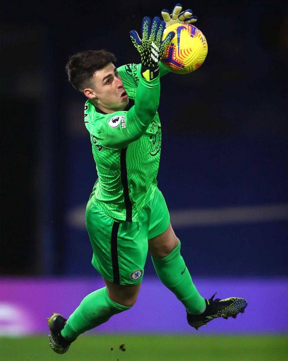 potret Kepa Arrizabalaga (twitter.com/kepa_46)