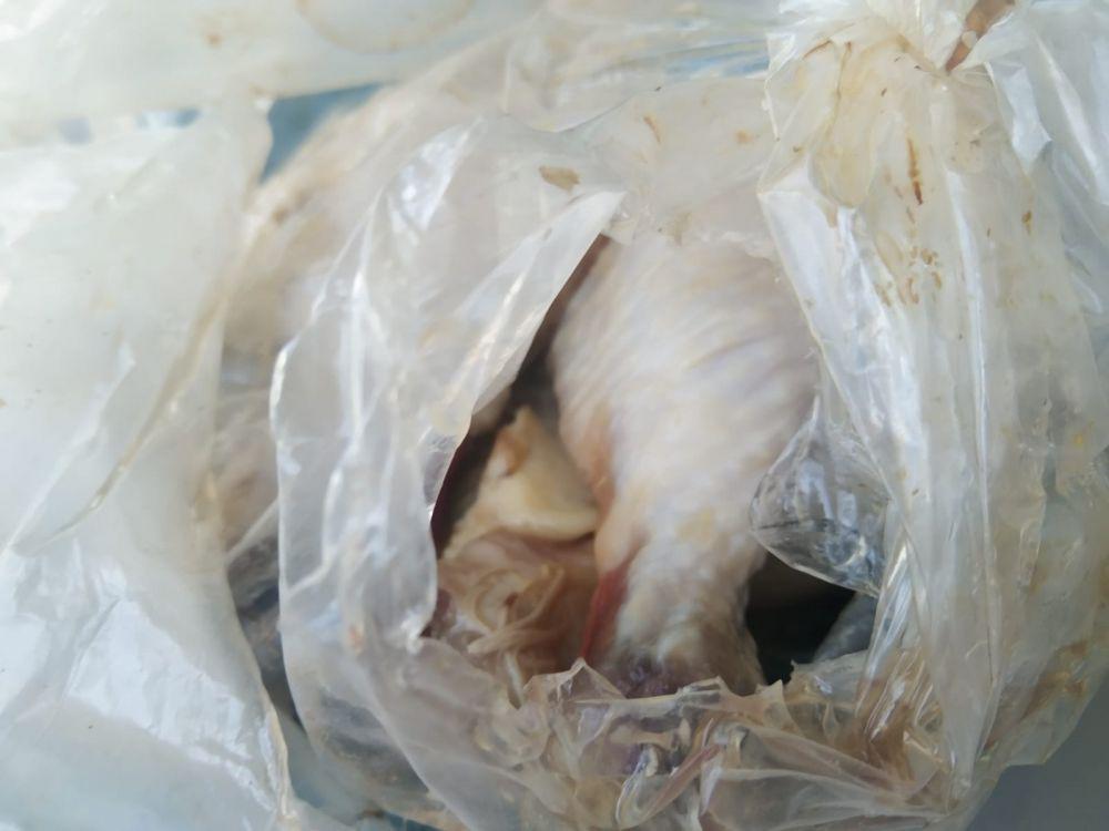 Daging Ayam Program BPNT di Jombang Berbau Busuk