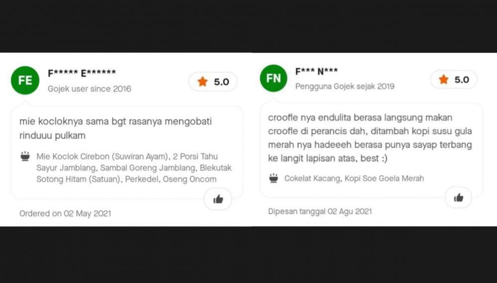 11 Ulasan Nyentrik Pelanggan Pesan-Antar Makanan Ini Manis Banget