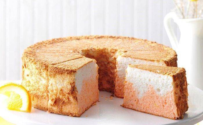 ilustrasi orange angel food cake (tasteofhome.com/Taste of Home)