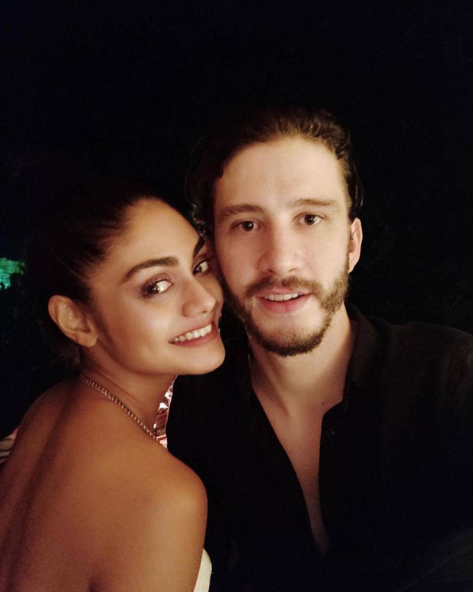 Sreejita De, pemain Uttaran, dan pacar bulenya (instagram.com/sreejita_de)