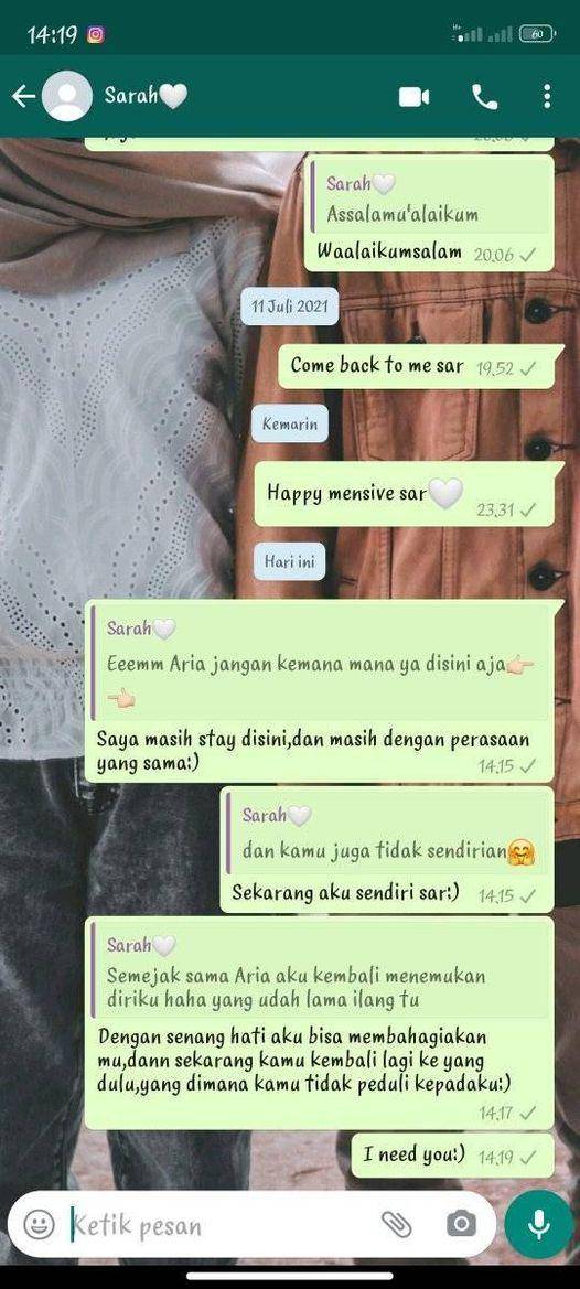 chat bucin (facebook.com/Arya Adia)