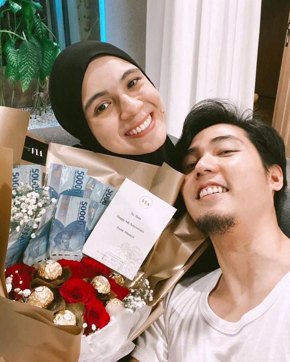 Nycta Gina dan Rizky Kinos (instagram.com/missnyctagina)