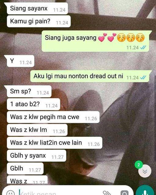 chat bucin (facebook.com/Niaa Putryy)