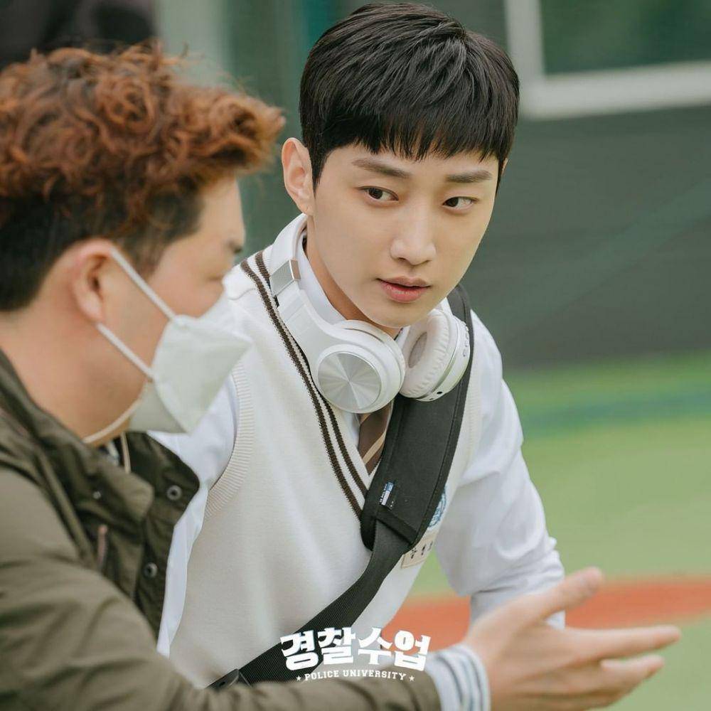 Di balik layar drama Police University (instagram.com/kbsdrama)
