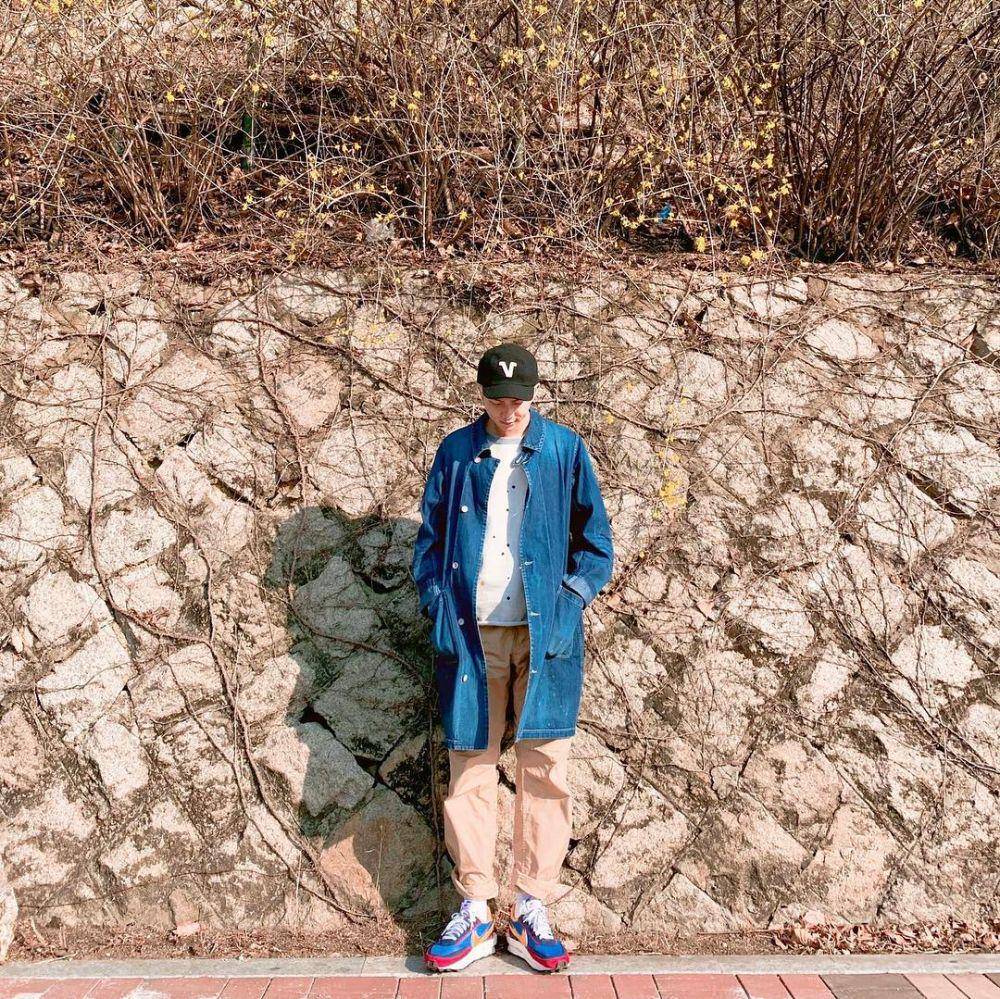 Gaya busana RM BTS (instagram.com/btsnamjoon)