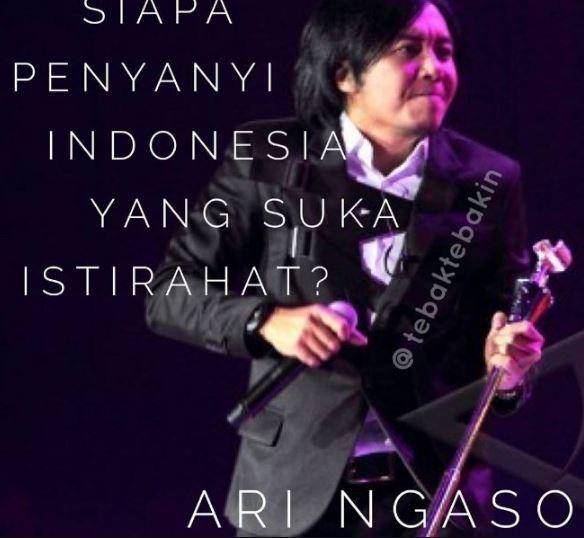 meme tebakan nama penyanyi (instagram.com/tebaktebakin)