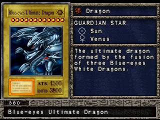 Blue-eyes Ultimate Dragon (dok. Konami/Yu-Gi-Oh! Forbidden Memories)