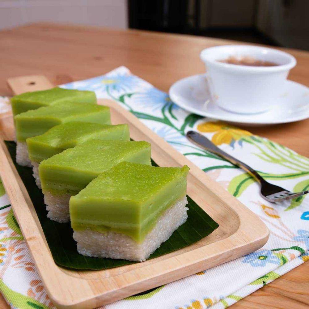 kuih seri muka (instagram.com/che_nom)