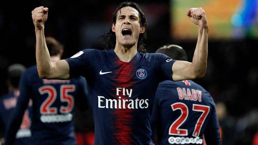 potret Edinson Cavani bersama PSG (marca.com)