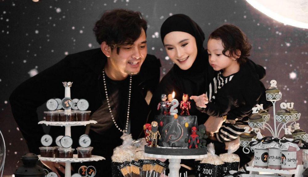 Bertema Avengers, 10 Momen Perayaan Ulang Tahun Putra Miqdad Addausy