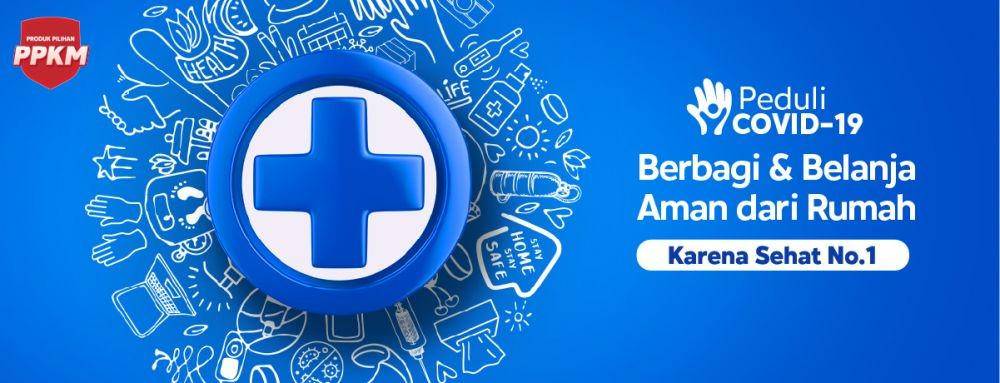 Kampanye #KarenaSehatNo1 dari Blibli (Dok. Blibli)
