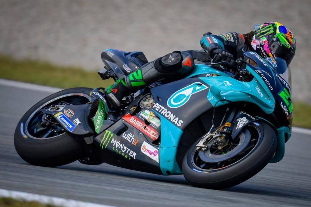 Franco Morbidelli pada tes resmi MotoGP di Catalunya (motogp.com)