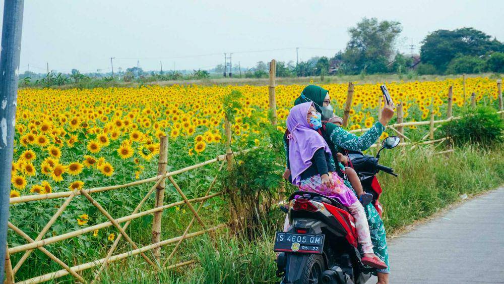 Menjadi spot foto. IDN Times/Moch Fad