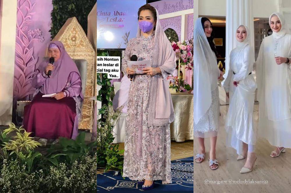 Gaya Artis di Pengajian Lesti Kejora (Berbagai Sumber)