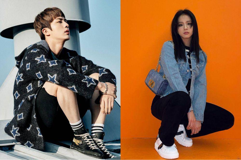 Jin BTS dan Jisoo BLACKPINK (instagram.com/bts.bighitofficial | instagram.com/sooyaaa__)