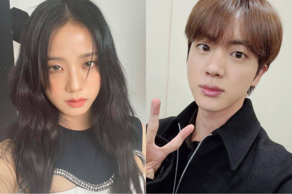 Jisoo BLACKPINK dan Jin BTS (instagram.com/sooyaaa__ | twitter.com/BTS_twt)