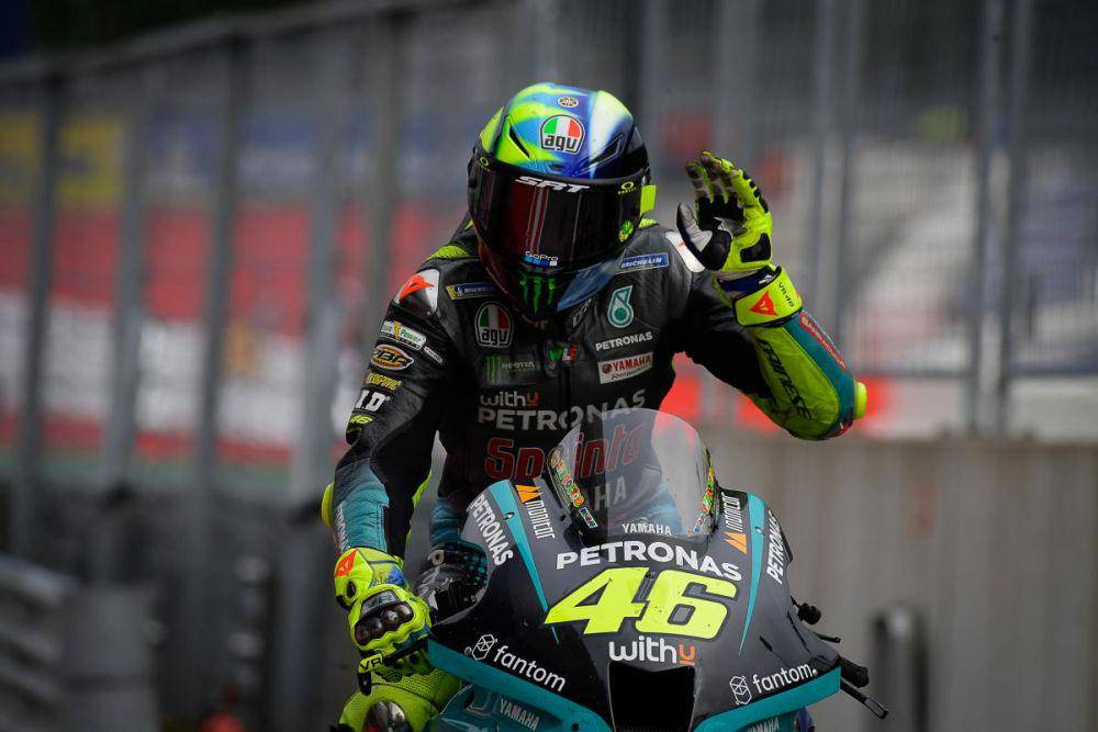 Valentino Rossi pada GP Styria (motogp.com)