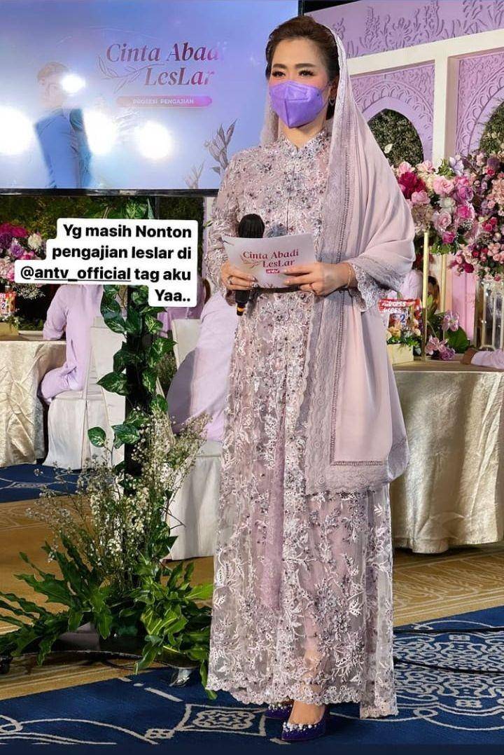 Gaya Artis di Pengajian Lesti Kejora (instagram.com/vegadarwanti123)