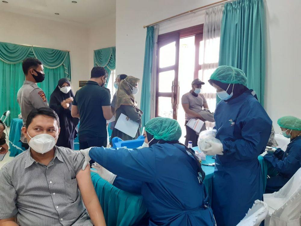 4.000 Karyawan PTPN VII Divaksinasi, Pakai Vaksin Sinopharm