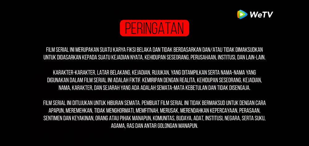 peringatan Sianida The Series (dok. WeTV Indonesia)