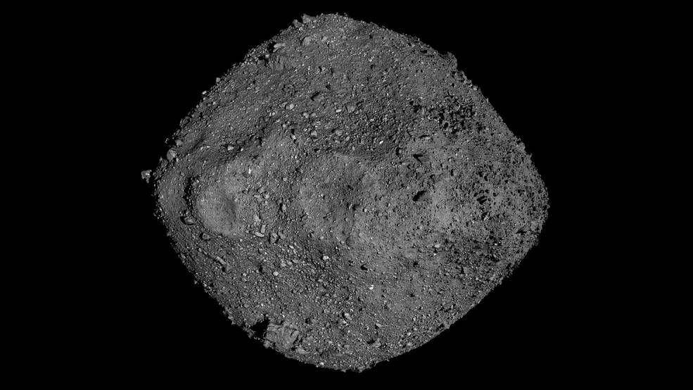 ilustrasi asteroid Bennu (dok. NASA)