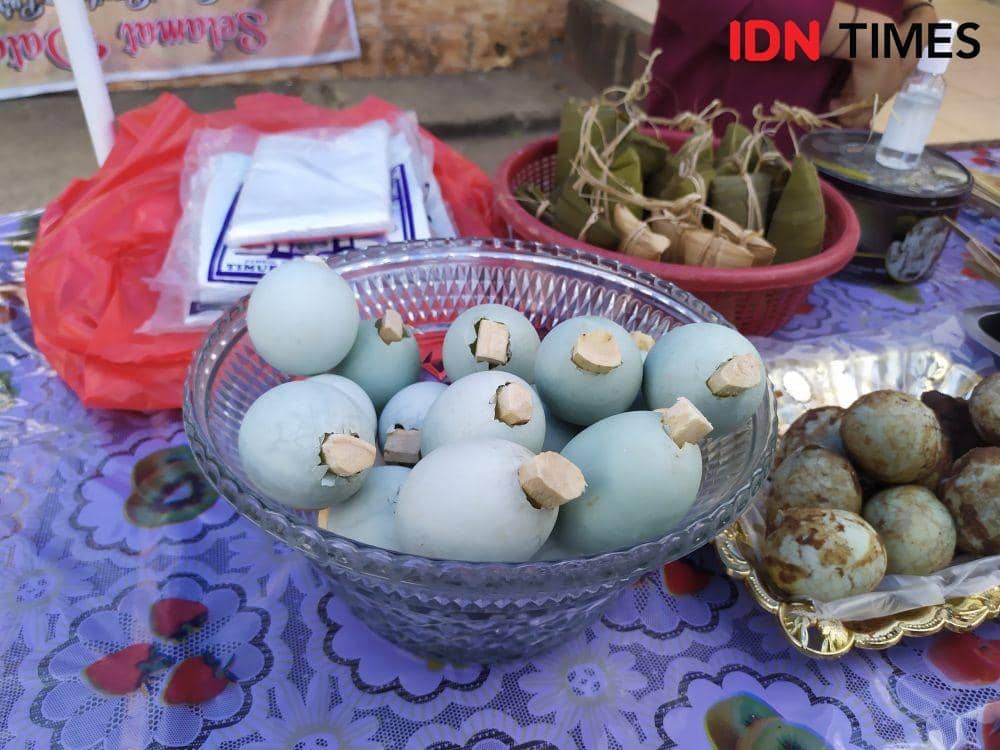 Telok ukan makanan khas Palembang saat 17 Agustus (IDN Times/Feny Maulia Agustin)