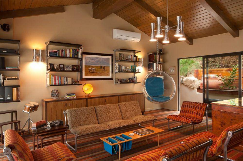ilustrasi desain interior retro (layjao.com)