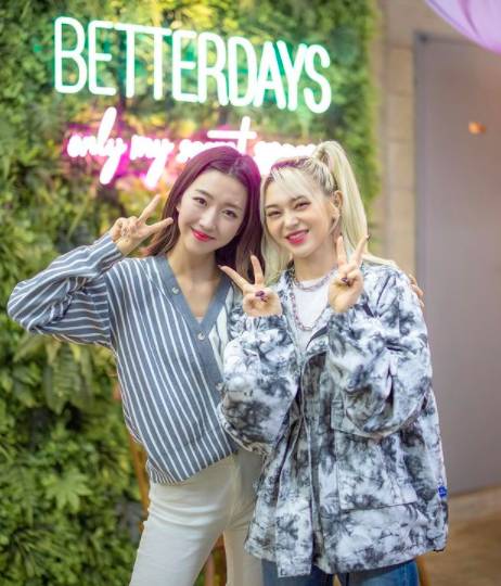Pertemanan Sunny Dahye dan selebriti (instagram.com/sunnydahye)