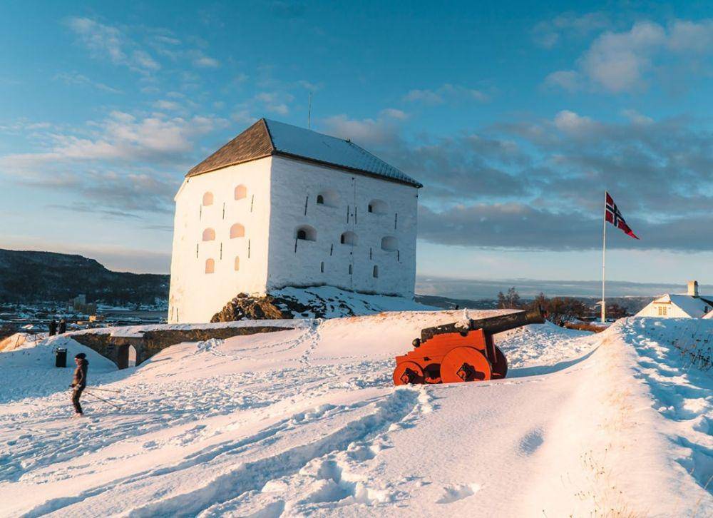 Kristiansten Festning di Trondheim, Norwegia (instagram.com/visittrondheim)