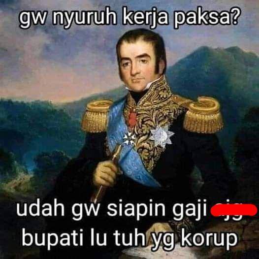 meme Daendels (instagram.com/fun.idn)