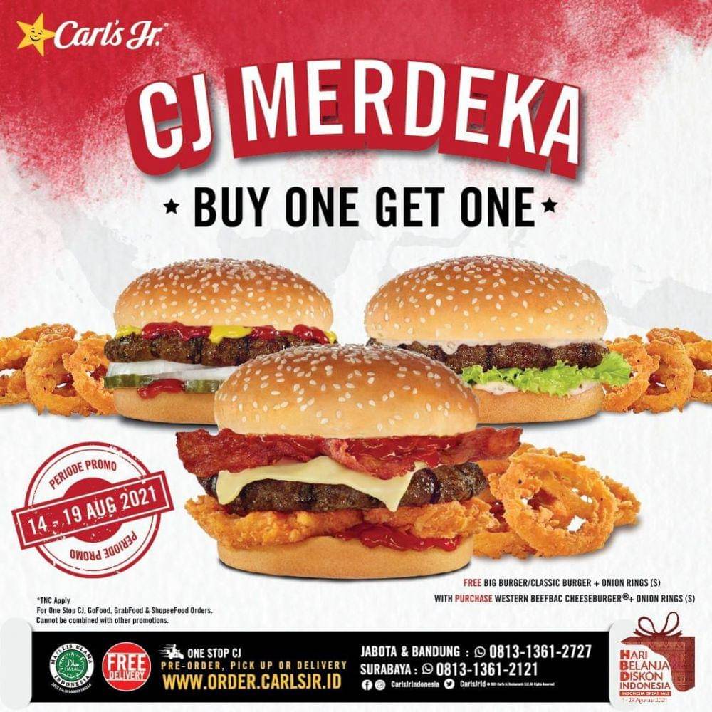 Carl's Jr (instagram.com/carlsjrindonesia)