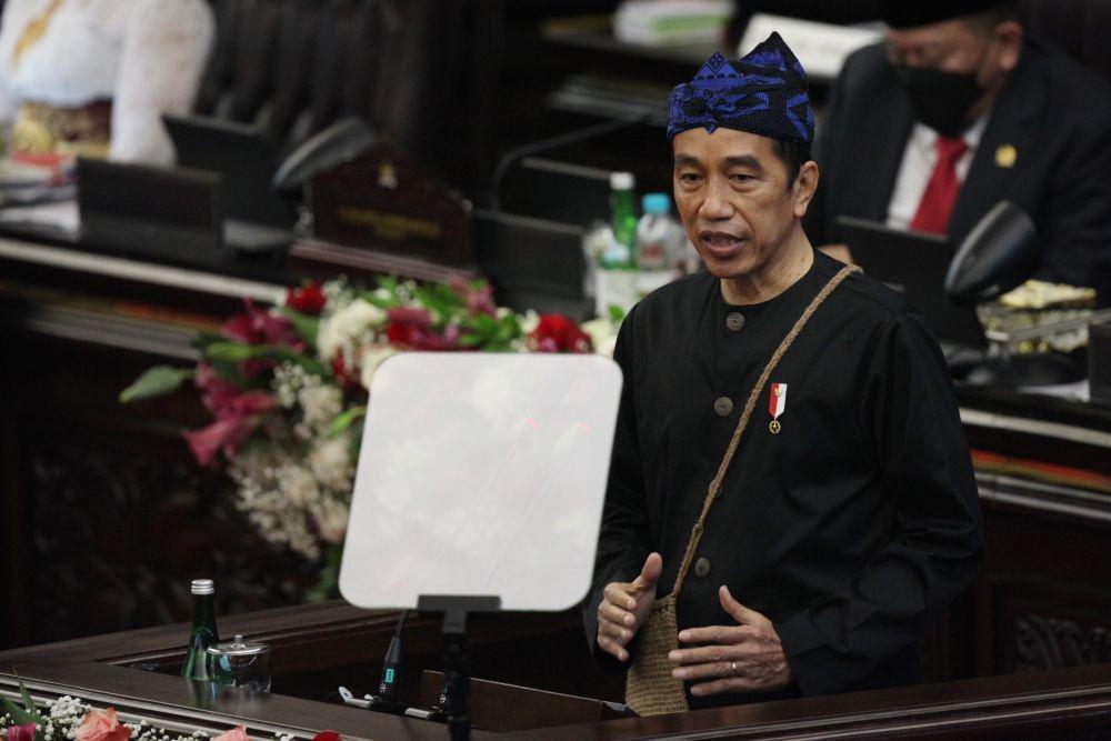 Pidato Lengkap Presiden Jokowi dalam Sidang Tahunan MPR RI 2021