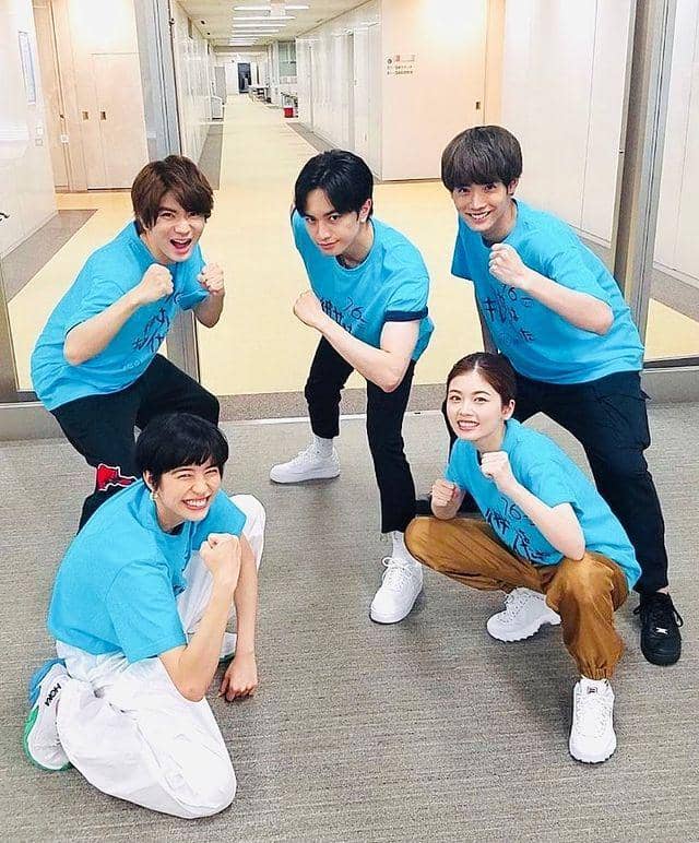 Nakajima Kento, Fuka Koshiba dan para pemain drama She Was Pretty (instagram.com/k.n_sosuke.hasebe)