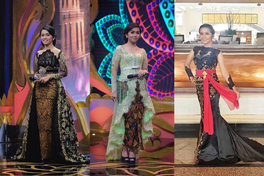 11 Inspirasi Kebaya ala Putri Ayu, Mewah untuk Pergi ke Pesta!